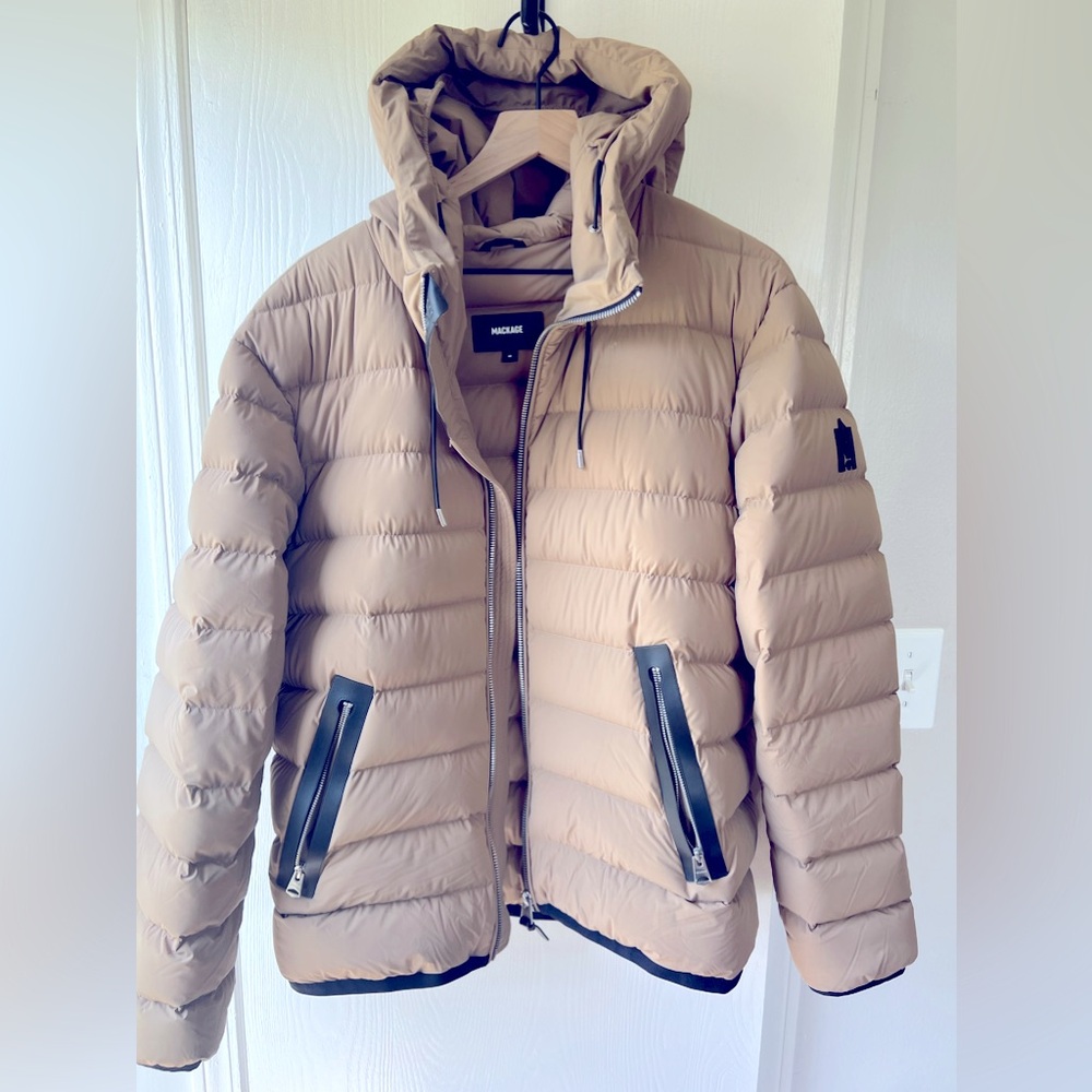 Mackage 360 Stretch Hooded Puffer 2024 SZ 44